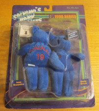 Juan Gonzalez/Rusty Greer 1999 Salvino's Baby Bammers 6" Plush Bear Toys NIP MLB