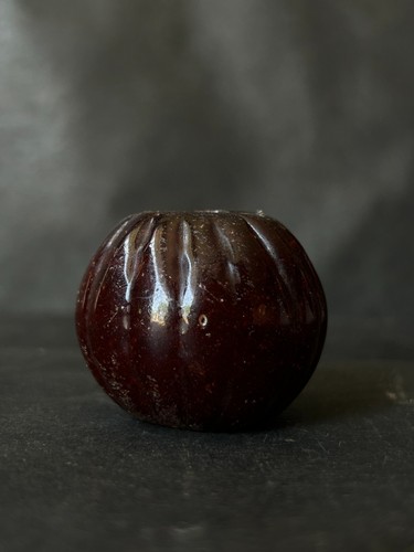 RARE ANCIENT OLD MULTIPURPOSE USE UNIQUE SHAPE RARE BIG SIZE RED GLASS BEAD - Picture 9 of 18