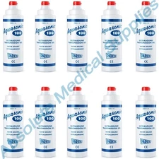*10-Bottles* Parker Laboratories Aquasonic 100 Ultrasound Transmission Gel 01-08