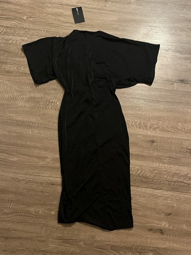 New womens full grown knot black dress large with tags fashion nova - Picture 3 of 6