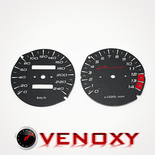 Suzuki GSF 600 Bandit 1995-1999 Tachoscheiben Tacho SCHWARZ