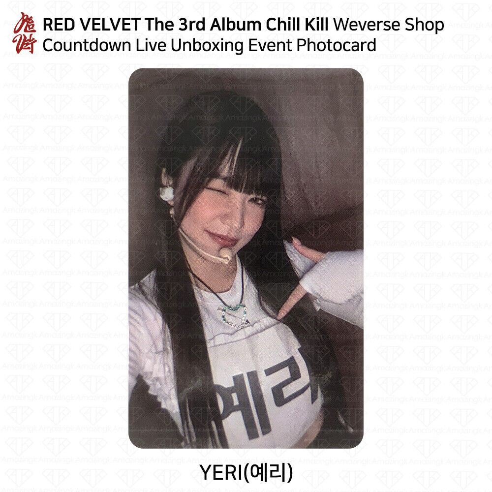 Red Velvet The 3rd Album Chill Kill Countdown Live Unboxing Red Velvet The 3rd Album Chill Kill Countdown Live Unboxing
