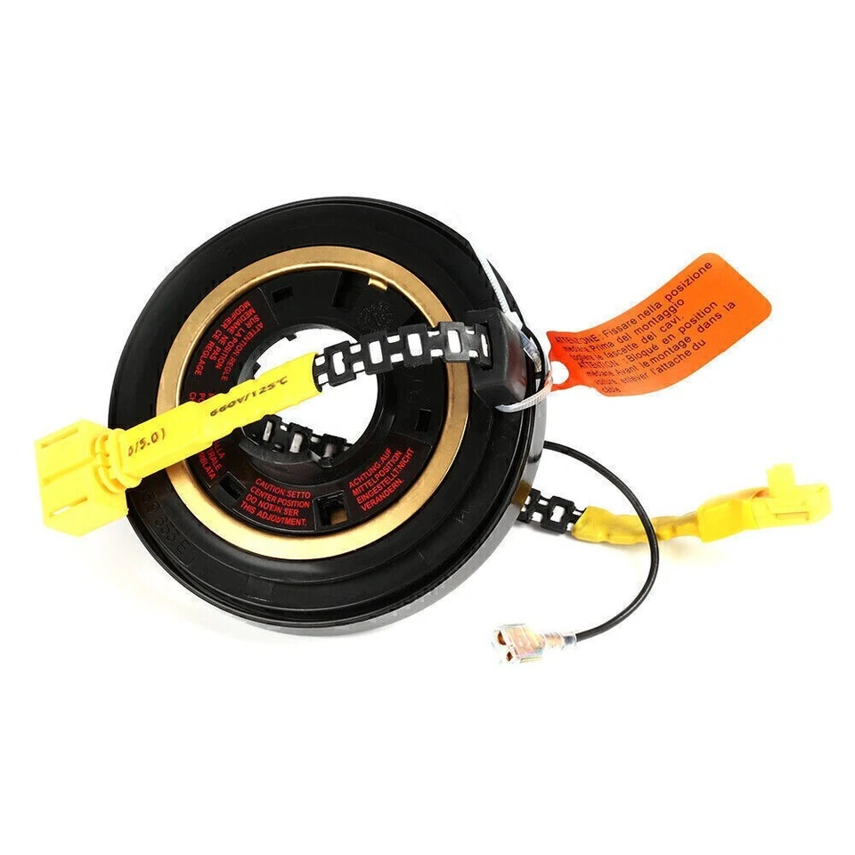 VW VOLKSWAGEN JETTA CABRIO TRANSPORTER T4 CABLE ESPIRAL RELOJ RESORTE 1H0959653E Foto 3 de 4