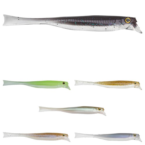 Leurre Jenzi River Shad - Glitter Orange - Neuf - Pêche Bass Sandre Perche