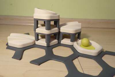 Höhenstein Aufsatz kompatibel mit Gravitrax JUNIOR - Erweiterung; 3D-Druck