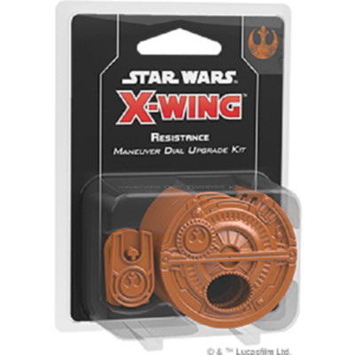 STAR WARS X-WING MINIATUREN MANÖVERZIFFERBLATT UPGRADE KIT BRANDNEU ~ WIDERSTAND