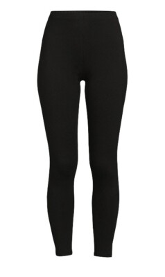 No Boundaries Juniors Black Mid Rise Ankle Leggings Stretch Size XL New w/ Tag