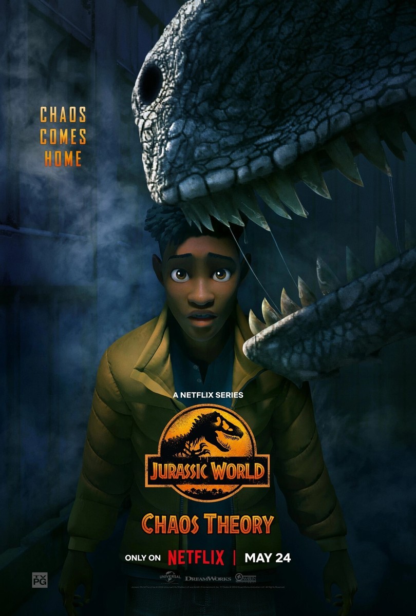 THEXX ポスター Jurassic World Chaos Theory TV Series PREMIUM POSTER MADE IN USA
