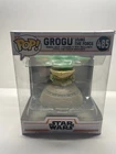 Funko Pop Star Wars The Mandalorian Child Grogu Using the Force #485 Deluxe NIB