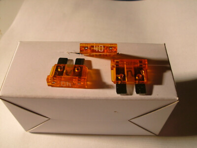 12V-32V  Flachsicherung 19mm 40A Orange Standard Auto KFZ Sicherung 2 bis 10 St.