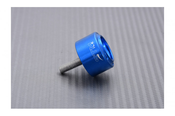 Embouts de guidon Yamaha M6X25mm STM SYA-B011 noirs en aluminium