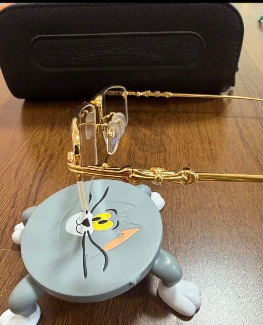 Chrome Hearts Thermos II Gold UV Lens Eyewear 56mm Used thumbnail 3