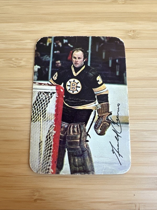 1977-78 O-Pee-Chee - Glossy Insert Gerry Cheevers #2