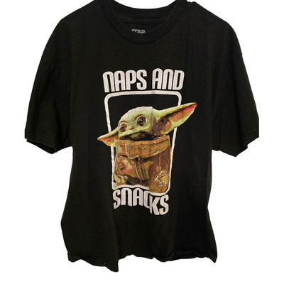 Graphic Shirt Star Wars Naps and Snacks T-Shirt Mens Size XL