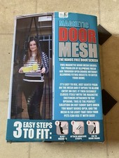 Hands-Free Retractable Screen Door - As Seen On Tv. Unused 