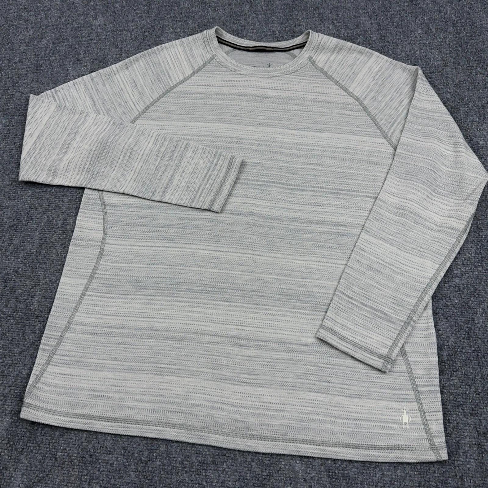 Smartwool Classic Thermal 100% Merino Wool Base Layer Crew Womens 2X Slim Raglan