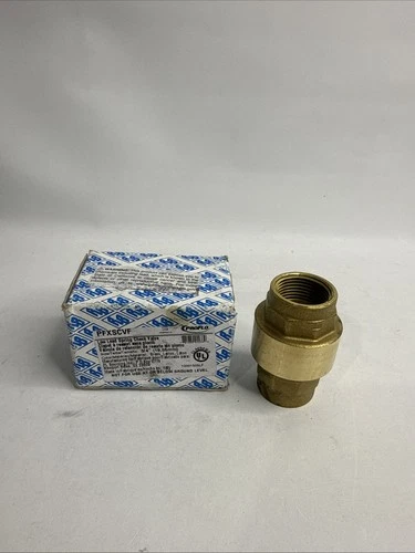 ProFlo Low Lead Spring Check Valve 3/4" PFXSCVF - Picture 1 of 4