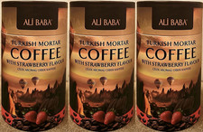 Ali Baba Tradition Turkish Mortar Coffee with Strawberry Flavour (3x250g)-UK 33.00 per kilo