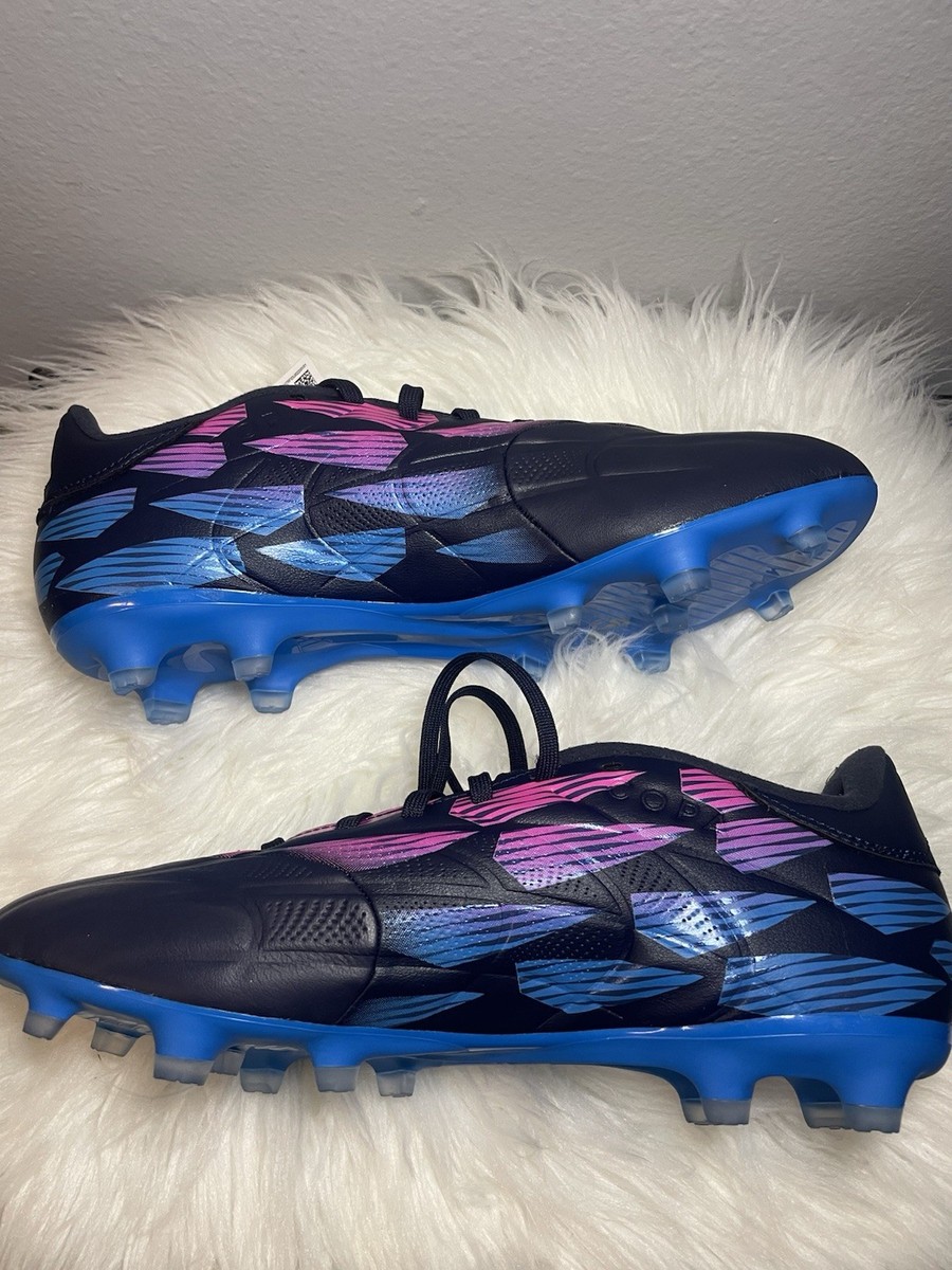adidas COPA 19+ FG サッカーシューズ 9 adidas Men's Copa 19.1 FG Core Black/Hi-Res Red/Silver