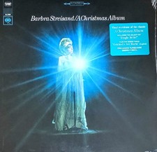 BARBRA STREISAND CHRISTMAS ALBUM - TURQUOISE MARBLE VINYL LP " NEW, SEALED "