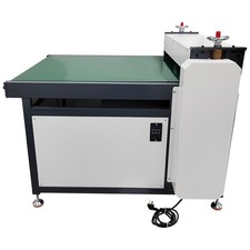 Single-Roller Conveyor Belt Paper Carton Flattening Machine 31.5"Belt Width 220V