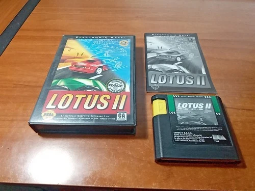 New ListingCIB Lotus II (Sega Genesis, 1993) Complete *TESTED*