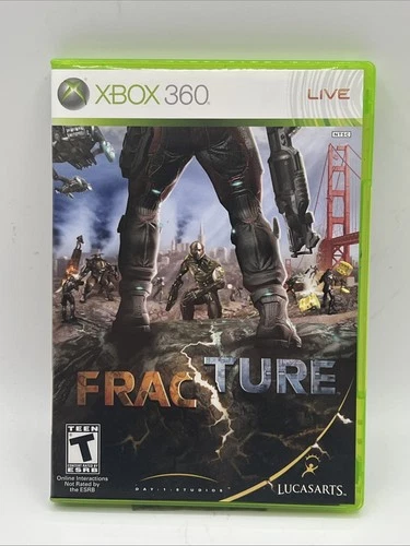Fracture Microsoft Xbox 360, 2008 Great Condition