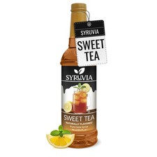 Sciroppo di tè dolce Syruvia - 25,4 fl oz. Aroma Premium per bevande e altro