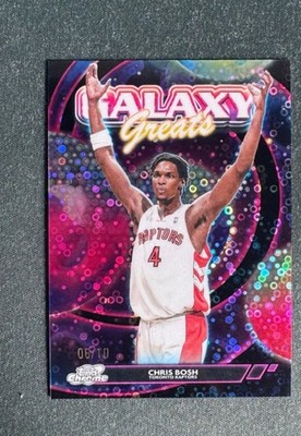 Chris Bosh 2025-26 Topps Cosmic Chrome Galaxy Greats Black Eclipse /10 #GG-18