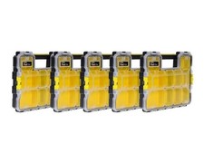5 Stanley Fatmax SHALLOW Pro Parts Fixings Organiser Toolbox Tool Storage,197517