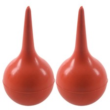 2X Rubber Suction Ear Washing Syringe Squeeze Bulb H5N29913