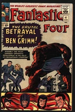 Fantastic Four #41 (Marvel Comics August 1965) g-vg