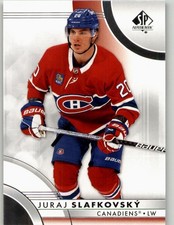 2023-24 SP Authentic Juraj Slafkovsky #22 Montreal Canadiens