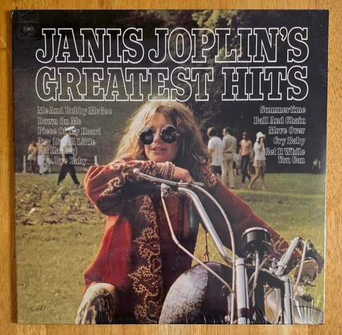 Janis Joplin  Greatest Hits  Vinyl LP Record  NEW SEALED  Piece Of My Heart