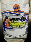 Vintage Gulf Oil Collectible Glass 4.5" Tall