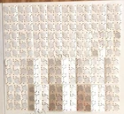 Vtg Mrs Grossman's Stickers Clouds & Rain Drops 64 Strips Lot#1