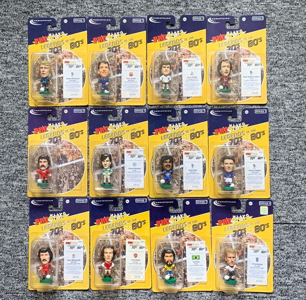 Various Corinthian Prostars Vintage Legends Football Soccer