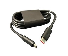 1m USB-C to USB-C Charge Cable - Black Motorola Lenovo X30 X40 E-marker 6.5A