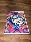 Just Dance 2017 (Nintendo Wii, 2016) Game, Case & Insert CLEAN DISC Fast Ship