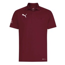 Puma Bowls Relaxed Polo BA Logo - Maroon