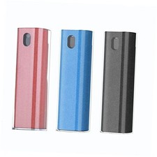 3 Pcs Screen Cleaner, 3 in 1Touchscreen Mist Cleaner Spray Wipe Blue black pink