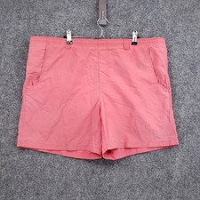 Columbia PFG Fishing Swim Shorts Mens Medium Pink Omni-Shade Performance