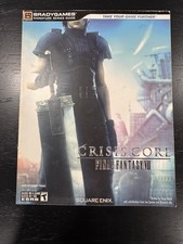 Crisis Core Final Fantasy VII Brady Games Strategy Guide w/ Zack poster