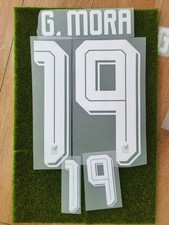 Gilberto Mora 2026 México Tercer jugador tamaño conjunto de nombres nombre número identificación impresión
