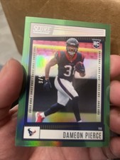 2022 Score - Rookies Dameon Pierce #345 (RC) Green 5/6