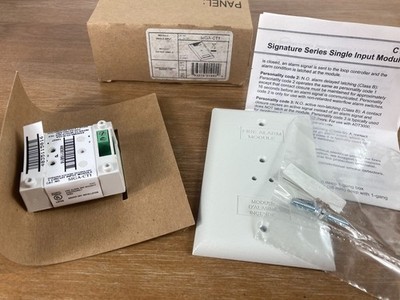 EDWARDS EST SIGA-CT1 SINGLE INPUT MONITOR MODULE  NEW