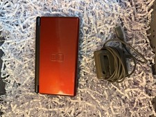 Nintendo DS Lite Red Handheld Console Dual Screen Touch Screen with Charger