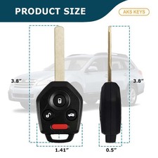 Llave (paleta) Para Subaru Outback, Legacy, Xv | Cuotas Sin Interés