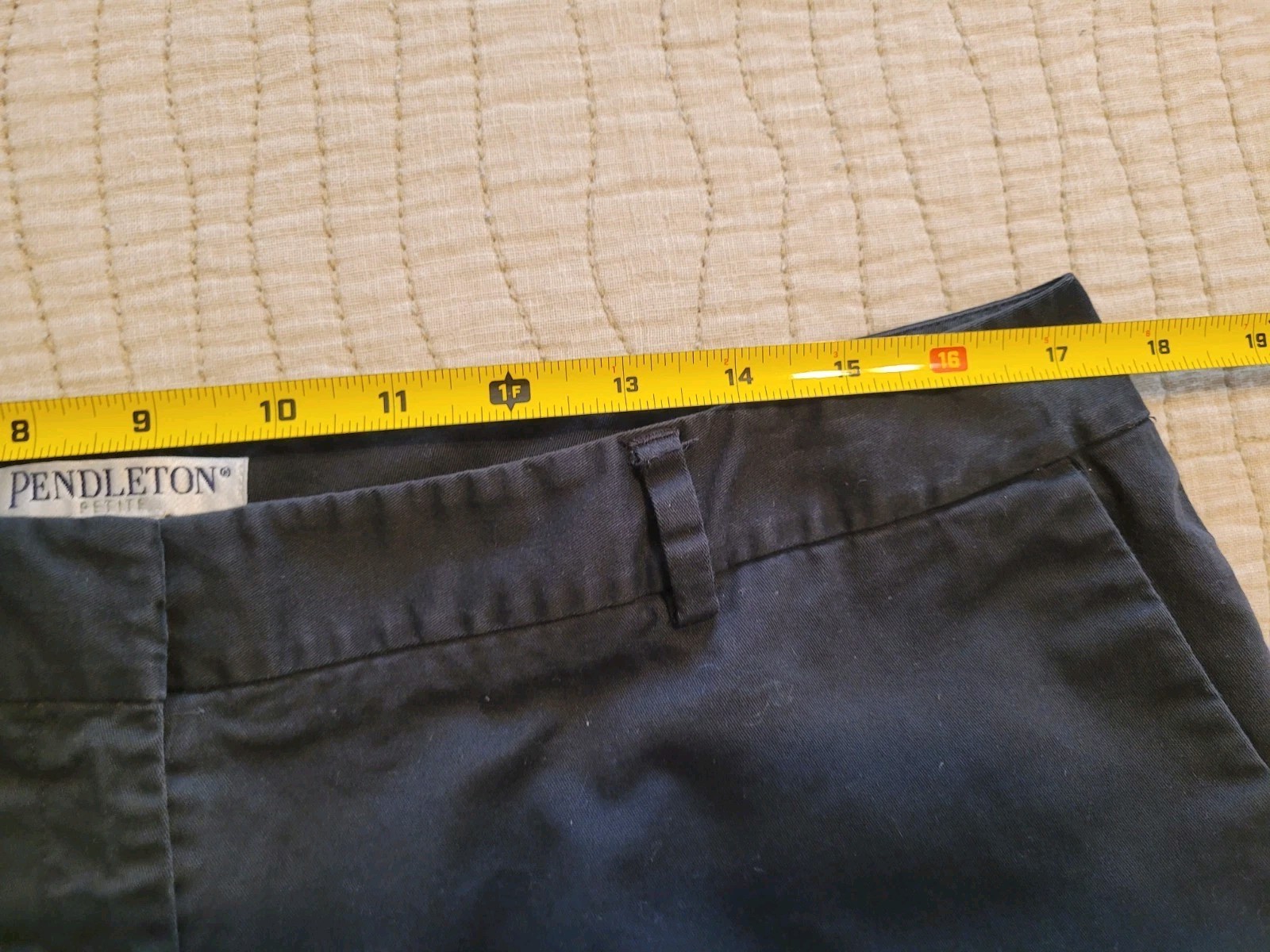 Pendleton Black Trouser Pants Stretch Cotton Wome… - image 9