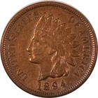 1894 INDIAN CENT - HIGH GRADE EXAMPLE BUT CLEANED!